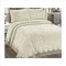  Κουβέρτα Νυφική Σετ 6 τεμαχίων 240x260 Oxford  Ecru