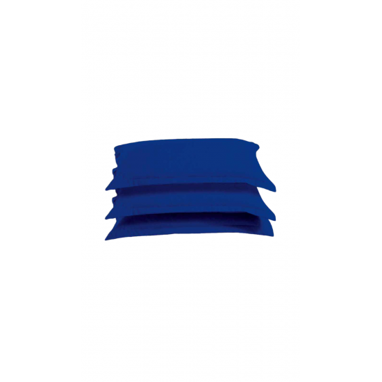 Ζεύγος Μαξιλαροθήκες 50×70cm Melios Home Μπλέ Ζεύγος Μαξιλαροθήκες 50×70cm Melios Home Μπλέ