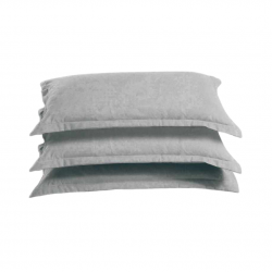 Ζεύγος Μαξιλαροθήκες 50×70cm  Melios Home  Γκρι