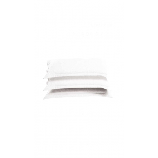 Ζεύγος Μαξιλαροθήκες 50×70cm Melios Home Λευκό Ζεύγος Μαξιλαροθήκες 50×70cm Melios Home Λευκό