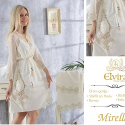Σετ 3τεμ Μπουρνούζι +Πετσέτες Royal 400γρ/τμ Mirella