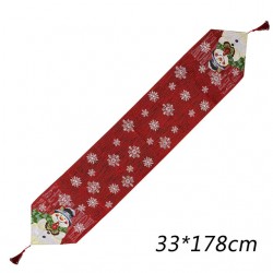 Τραβέρσα Χριστουγεννιάτικη Στόφα 33 x 250 cm No-174