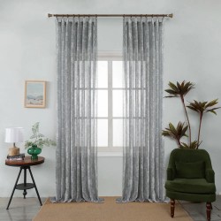 Ετοιμη Κουρτίνα Με Τρέσα Τεμάχιο 270Χ280cm 6041-11 Γκρί Ετοιμη Κουρτίνα Με Τρέσα Τεμάχιο 270Χ280cm 6041-11 Γκρί
