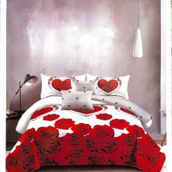 Σετ Σεντόνια Μονά με Λάστιχο 100x200x25  Melios Home 9555