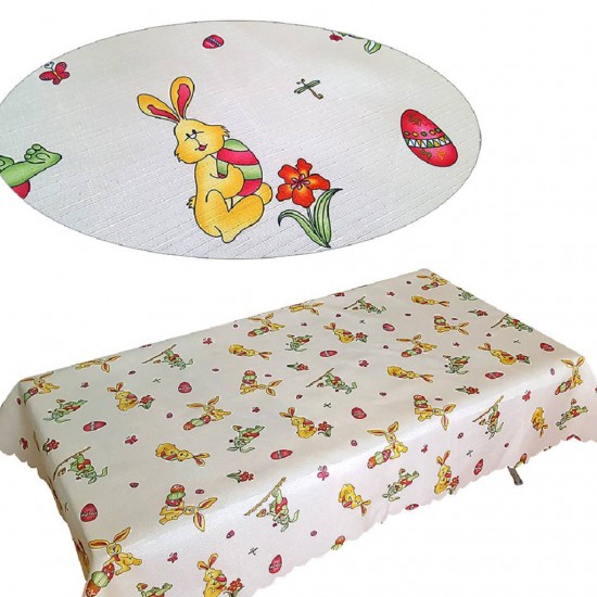 Πασχαλινό Τραπεζομάντηλο 140X140cm NO-40 Πασχαλινό Τραπεζομάντηλο 140X140cm NO-40
