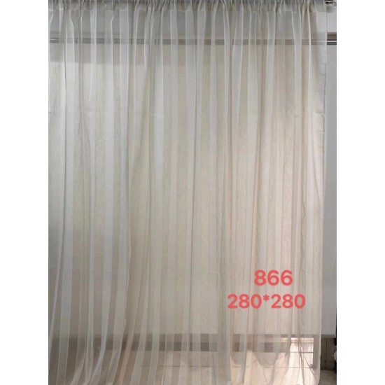 Ετοιμη Κουρτίνα Με Τρέσα Τεμάχιο 280Χ280cm 866 Ετοιμη Κουρτίνα Με Τρέσα Τεμάχιο 280Χ280cm 866