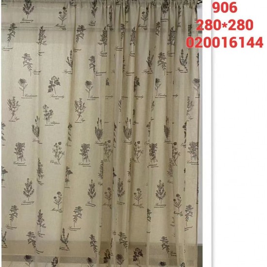 Ετοιμη Κουρτίνα Με Τρέσα Τεμάχιο 280Χ280cm 906 Ετοιμη Κουρτίνα Με Τρέσα Τεμάχιο 280Χ280cm 906