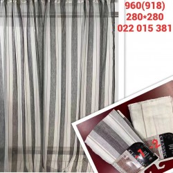 Ετοιμη Κουρτίνα Με Τρέσα Τεμάχιο 280Χ280cm 960