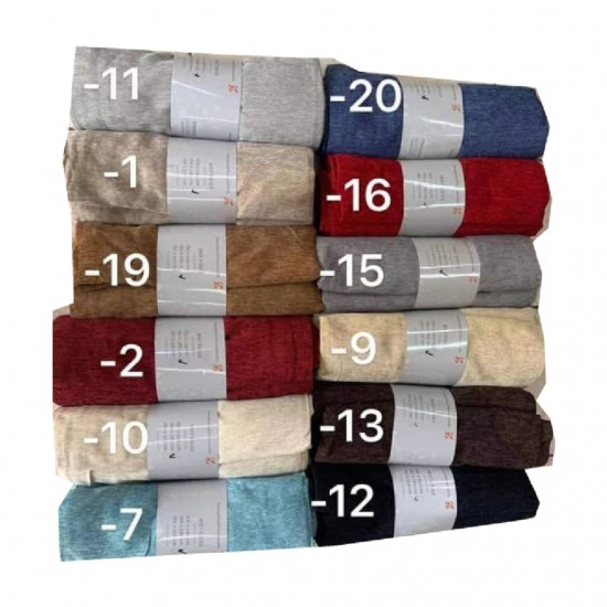 Ριχτάρι Τριθέσιου  Καναπέ 180x280cm Throws Chenille Μονόχρωμα 2022