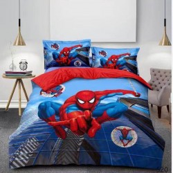 Σετ Σεντόνια Μονά με Λάστιχο 100x200x25 Spider-Man 520 Σετ Σεντόνια Μονά με Λάστιχο 100x200x25 Spider-Man 520