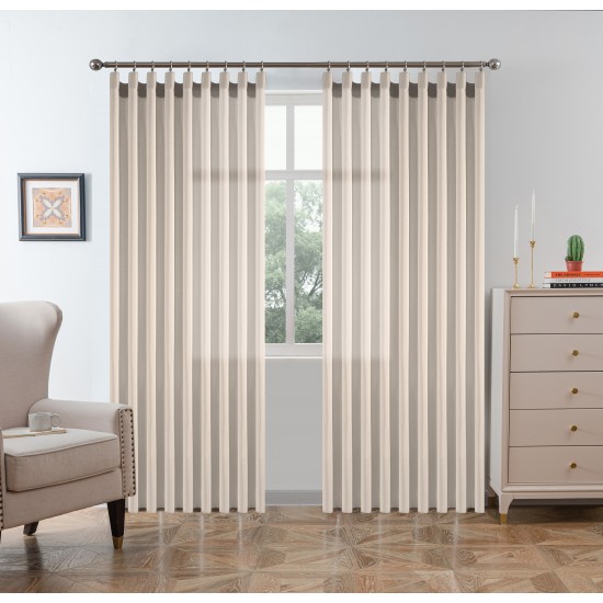 Ετοιμη Κουρτίνα Με Τρέσα Τεμάχιο 270Χ270cm Α6080-3 Ετοιμη Κουρτίνα Με Τρέσα Τεμάχιο 270Χ270cm Α6080-3