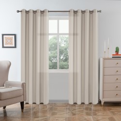 Ετοιμη Κουρτίνα Με Τρουκς Τεμάχιο 270Χ140cm Α6030-3