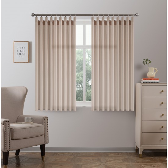 Ετοιμη Κουρτίνα Με Τρέσα Τεμάχιο 200Χ145cm Α6030-8