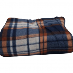 Κουβέρτα Fleece Μονή εμπριμέ 150x200 cm -Σχ-87