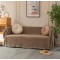 Ριχτάρι Τριθέσιου Καναπέ 180x280cm Chenille Με Κρόσια C 2-4 Καφέ