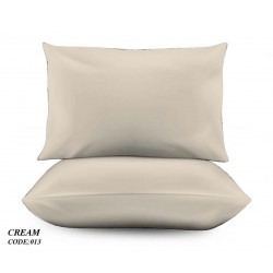 Σετ Μαξιλαροθήκες 50x70 Marwa 013 Cream Σετ Μαξιλαροθήκες 50x70 Marwa 013 Cream