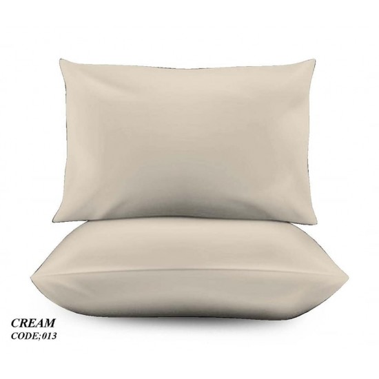 Σετ Μαξιλαροθήκες 50x70 Marwa 013 Cream Σετ Μαξιλαροθήκες 50x70 Marwa 013 Cream