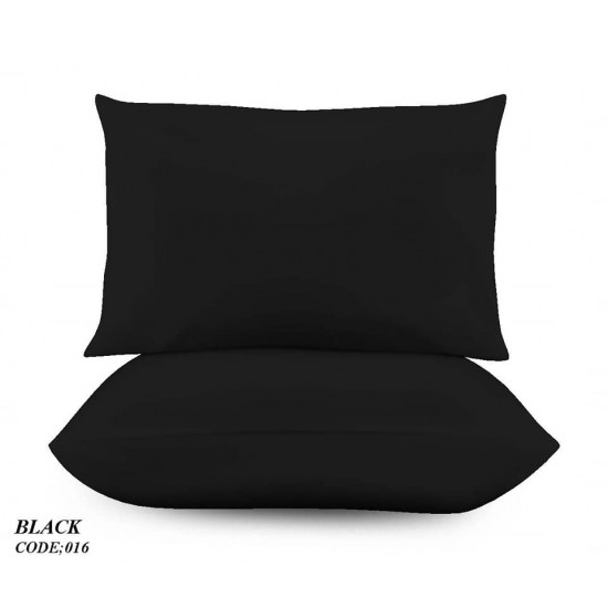 Σετ Μαξιλαροθήκες 50x70 Marwa 016 Black Σετ Μαξιλαροθήκες 50x70 Marwa 016 Black