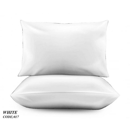 Σετ Μαξιλαροθήκες 50x70 Marwa 017 White Σετ Μαξιλαροθήκες 50x70 Marwa 017 White