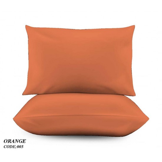 Σετ Μαξιλαροθήκες 50x70 Marwa 005 Orange Σετ Μαξιλαροθήκες 50x70 Marwa 005 Orange
