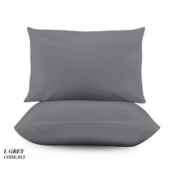 Σετ Μαξιλαροθήκες 50x70 Marwa 015 Grey