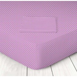 Μεμονωμένο Σεντόνι Μονό 160x250 Marwa 026 Violet Dotes 711605620 Μεμονωμένο Σεντόνι Μονό 160x250 Marwa 026 Violet Dotes 711605620