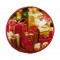 Χαλάκι στρόγγυλο Christmas 65x65 No-11